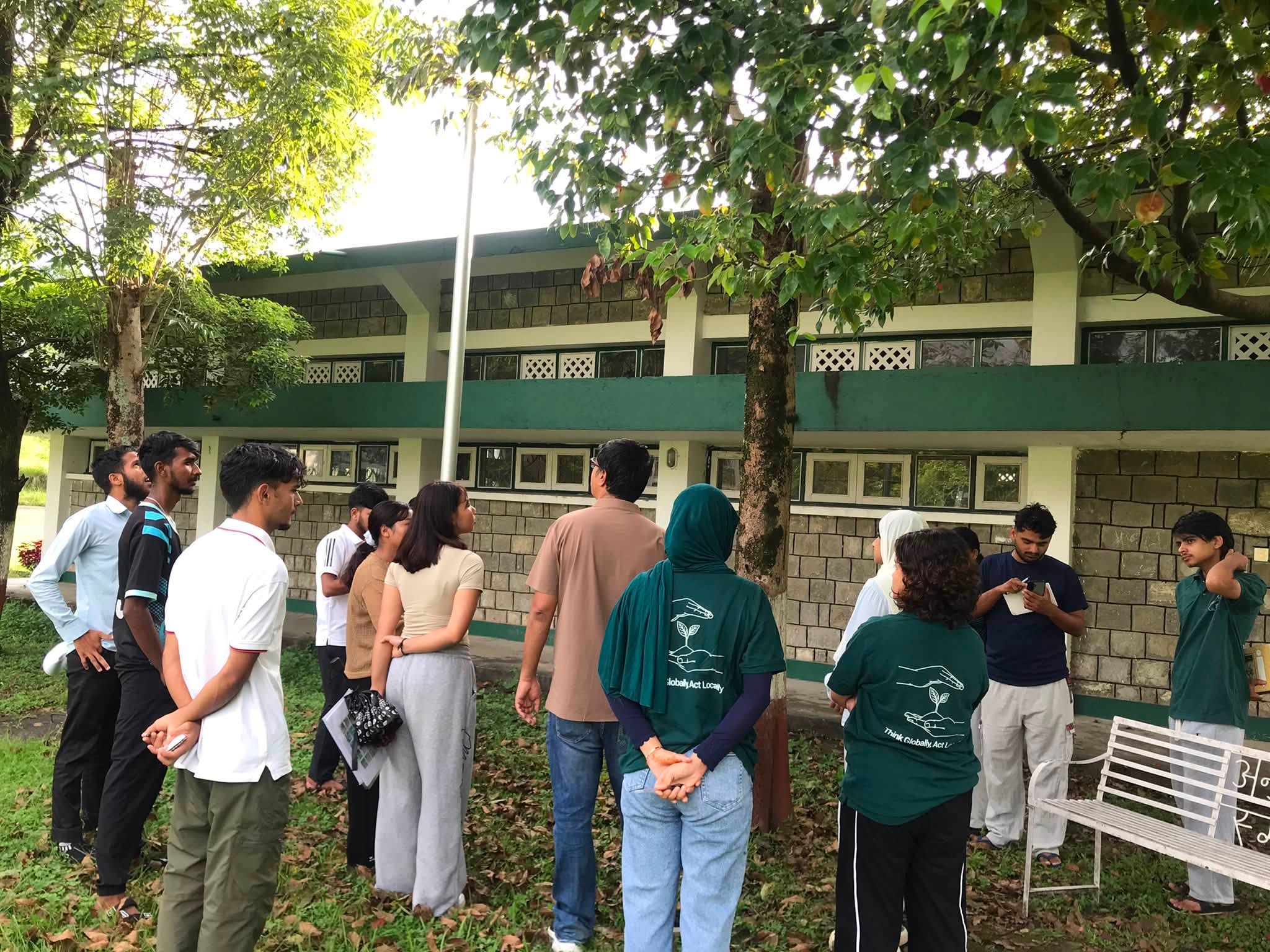 Tree Identification Program around Institute of Forestry, Pokhara